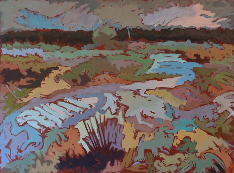 Marsh with Stream